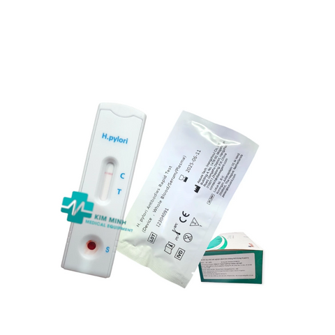 Hộp Que Thử Xét Nghiệm Kháng Thể H.pylory Dạ Dày Fastep - Bộ 40 Test Đáng Tin Cậy và Dễ Dàng Sử Dụng Tại Nhà